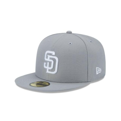 Green San Diego Padres Hat - New Era MLB MLB Basic 59FIFTY Fitted Caps USA4537621